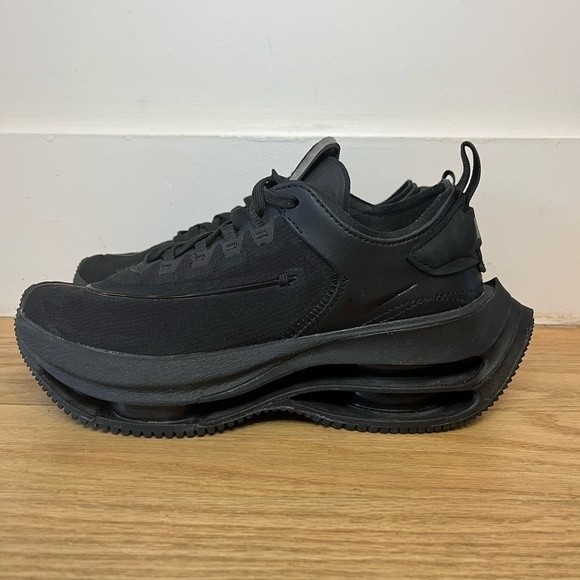 Nike Zoom Double Stacked Sneakers - Triple Black - Picture 4 of 9